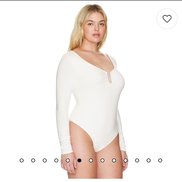 Good American Touch Ring Black Bodysuit Sz3X - Picture 10 of 11